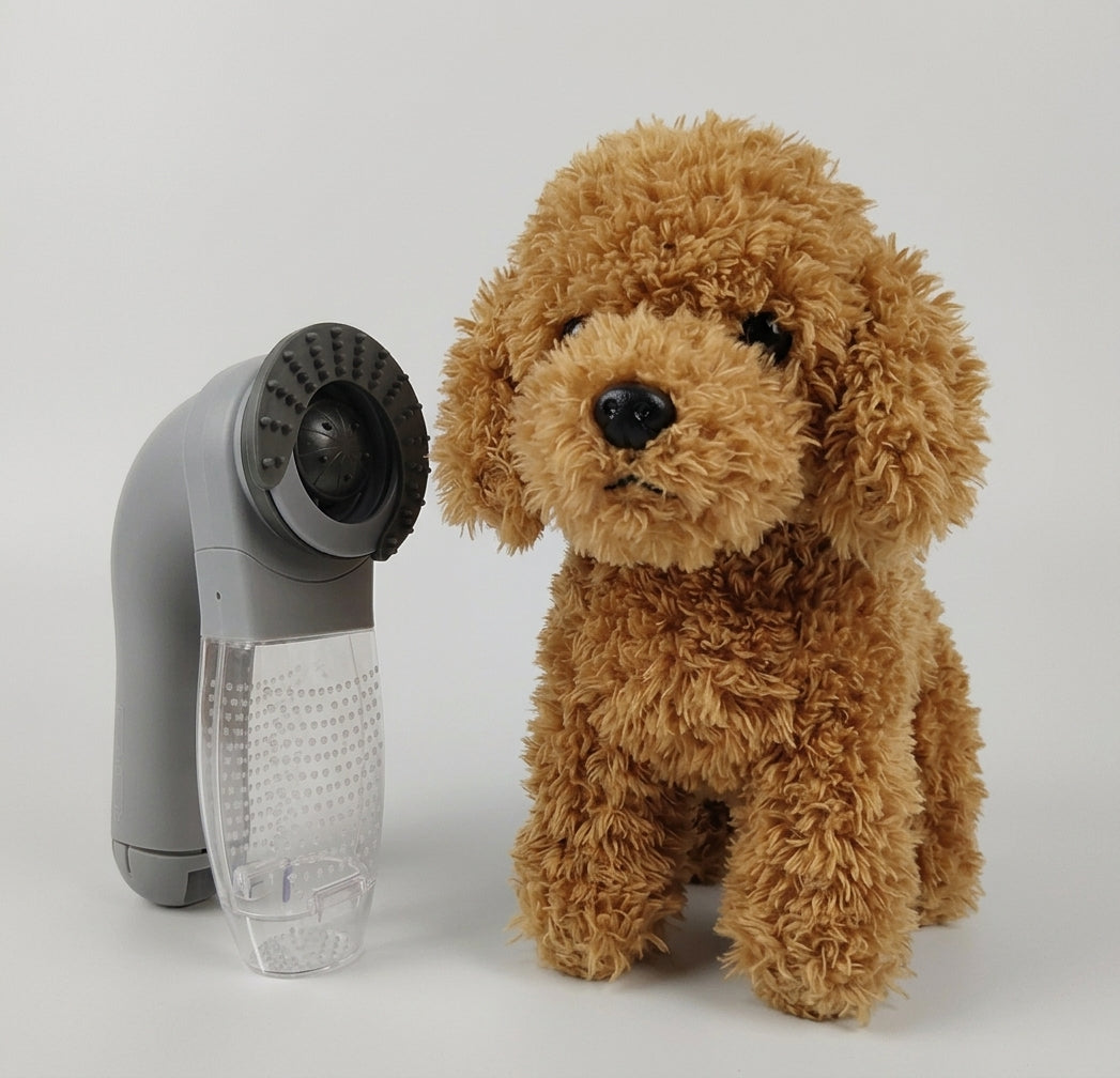 Electric Portable Pet Hair Vacuum Cleaner | Handheld Brush